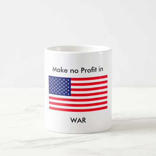 Machen Sie keinen Gewinn in KRIEG jGibney den Kaffeetasse (Mittel)