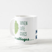 Machen Sie Kimchi! Kaffeetasse (Vorderseite Links)