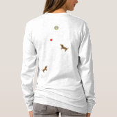 Machen Sie Kunst, nehmen Sie Nickerchen, T-Shirt (Rückseite)