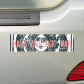 Machen Sie Kunst-nicht Krieg, Autoaufkleber (Auf Auto)