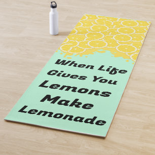 Machen Sie Lemonade Yoga Mat Yogamatte