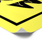 Machen Sie Liebe nicht Krieg grafisch. Poster (Ecke)