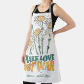 Machen Sie Liebe nicht Krieg. Kamala Harris Schürze (InSitu)