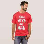 Machen Sie Liebe-nicht Krieg, Nerdfighters T-Shirt (Vorne ganz)