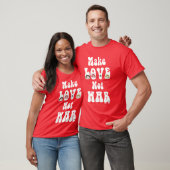 Machen Sie Liebe-nicht Krieg, Nerdfighters T-Shirt (Unisex)