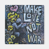 Machen Sie Liebe, nicht Krieg: Propaganda Magnet (Vorne)