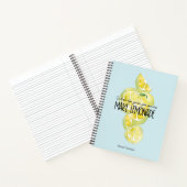 Machen Sie Limonade Personalisiert inspirierend Notizblock (Innenseite)