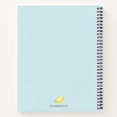 Machen Sie Limonade Personalisiert inspirierend Notizblock (Rückseite)