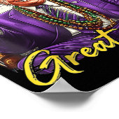 Machen Sie Mardi Gras wieder groß Poster (Ecke)