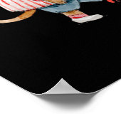 Machen Sie mehr, was Sie glücklich macht - Basebal Poster (Ecke)