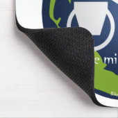 Machen Sie Meilen, nicht Krieg Mousepad (Ecke)