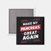 Machen Sie meine Bauchspeicheldrüse wieder groß Di Magnet (Vorderseite/Rückseite)