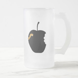 Machen Sie meine einen Apfelwein mattierte Mattglas Bierglas