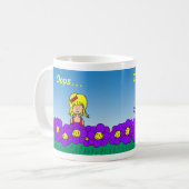 Machen Sie meine Pflanzen-Tasse nass Kaffeetasse (Vorderseite Links)