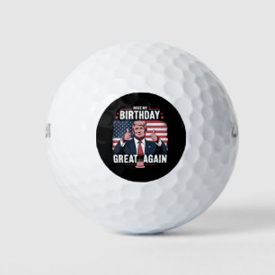 Machen Sie meinen Geburtstag wieder großartig Trum Golfball