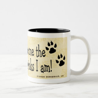 Machen Sie mich die Person Zweifarbige Tasse