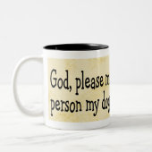 Machen Sie mich die Person Zweifarbige Tasse (Links)