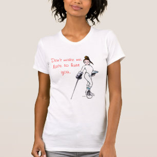 Machen Sie mich nicht müssen Sie verletzen T-Shirt