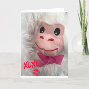 MACHEN SIE MIR DAS GLÜCK & SAY U WIRD MEIN VALENTI FEIERTAGSKARTE