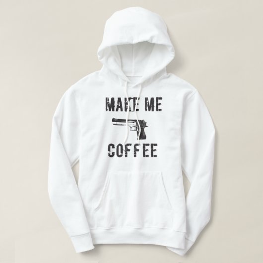 MACHEN SIE MIR KAFFEE - Kanonen und Shirt (Design vorne)