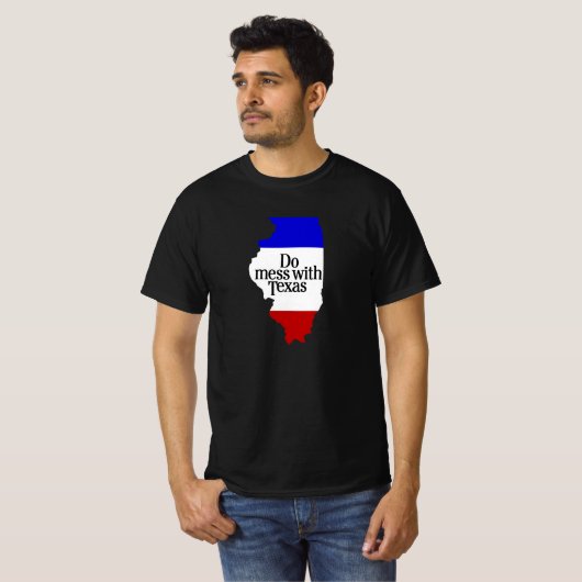 Machen Sie mit Texas Mess T-Shirt (Vorne ganz)
