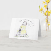 Machen Sie Musik Karte (Gelbe Blume)