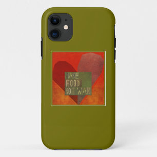 Machen Sie Nahrungsmittelnicht Krieg Case-Mate iPhone Hülle