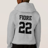 Machen Sie oben DonnerHoodie Reißverschluss zu Hoodie (Rückseite)