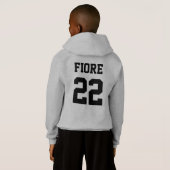 Machen Sie oben DonnerHoodie Reißverschluss zu Hoodie (Schwarz voll)