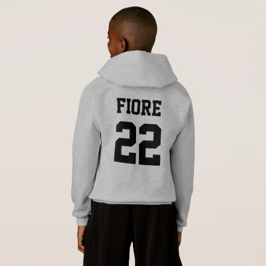 Machen Sie oben DonnerHoodie Reißverschluss zu Hoodie (Schwarz voll)