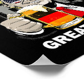 Machen Sie Oktoberfest wieder groß Trump Deutschla Poster (Ecke)