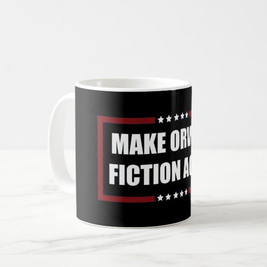 Machen Sie Orwell-Fiktion wieder Kaffeetasse (Vorderseite Links)