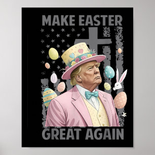 Machen Sie Ostern wieder groß, der lustige Trump-P Poster