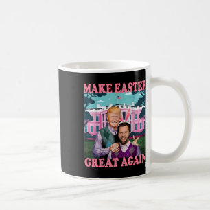 Machen Sie Ostern wieder groß Trump Vance Bunny Hu Kaffeetasse