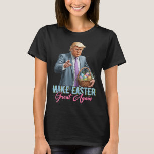 Machen Sie Ostern wieder großartig Trump Frühjahrs T-Shirt