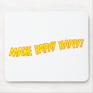 machen Sie pappy glückliches Mousepad