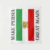 Machen Sie Persien großes wieder - Shah von der Wandteppich (Vorderseite)