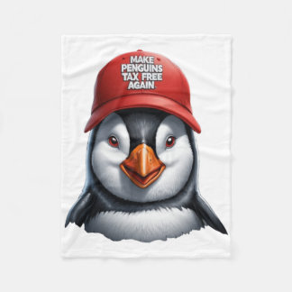 Machen Sie Pinguin steuerfrei - Widerstehen Sie Pi Fleecedecke