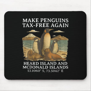 Machen Sie Pinguine steuerfrei wieder zu einem Fun Mousepad