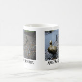Machen Sie Platz für Ducklings! Kaffeetasse (Mittel)