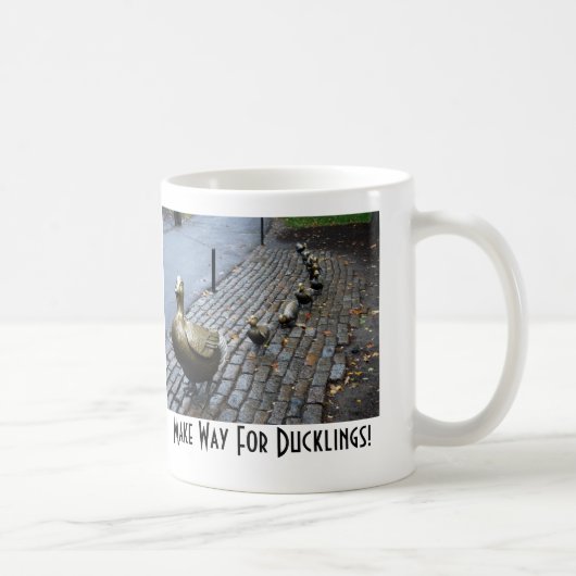 Machen Sie Platz für Ducklings! Kaffeetasse (Rechts)