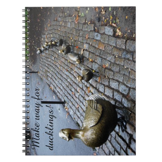 Machen Sie Platz für Ducklings! Notizblock (Vorderseite)