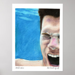 Machen Sie Schrei durch Lee Vandergrift nass Poster