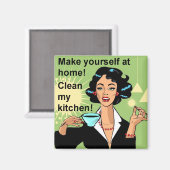 Machen Sie sich auf Zuhause, reinigen Sie meinen K Magnet (Vorderseite/Rückseite)