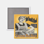 Machen Sie sich auf Zuhause Vacuum Floor. Magnet (Vorderseite/Rückseite)