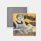 Machen Sie sich auf Zuhause Vacuum Floor. Magnet (Vorderseite/Rückseite)