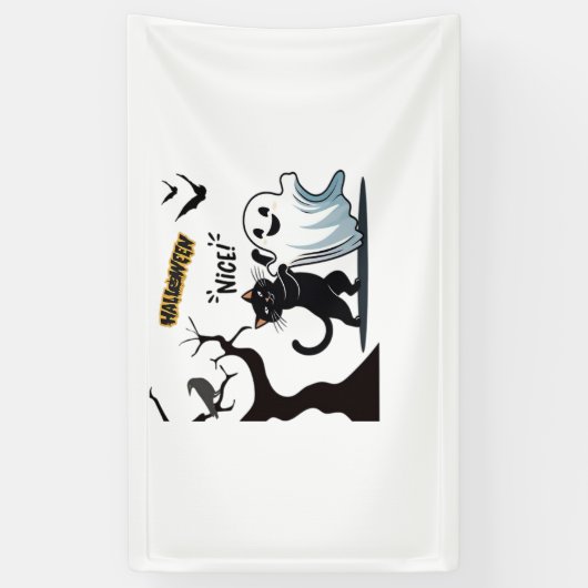 Machen Sie sich bereit für ein takuläres Halloween Banner (Vertikal)