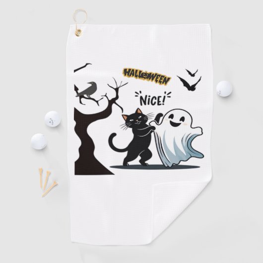 Machen Sie sich bereit für ein takuläres Halloween Golfhandtuch (Insitu)