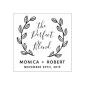 Machen Sie sich die perfekte Mischung aus botanisc Gummistempel (Prägung)