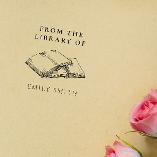 Machen Sie sich ein eigenes aus der Bibliothek des Gummistempel